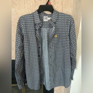 CINCH BOYS BLACK BUTTON DOWN SHIRT